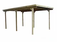 Carport 3x5x2,6 lessenaarsdak - afbeelding 1 van  1