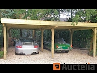 Carport 4 autos 5x12x2,9