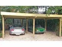 Carport 6x5x2,6 2 auto’s