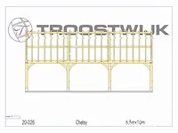 Carport douglas 10x5,5 - afbeelding 2 van  22