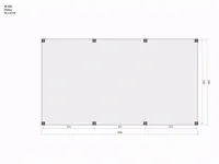 Carport douglas 10x5,5 - afbeelding 6 van  22