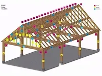 Carport douglas 10x5,5 - afbeelding 16 van  22
