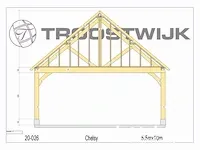 Carport douglas 10x5,5 - afbeelding 21 van  22