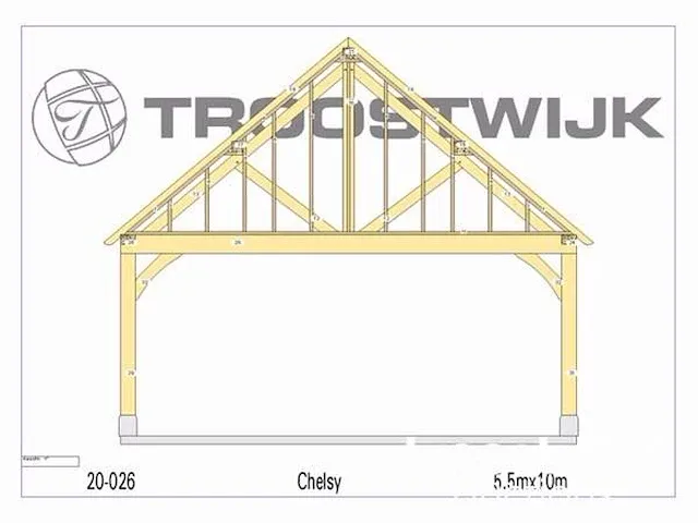 Carport douglas 10x5,5 - afbeelding 22 van  22