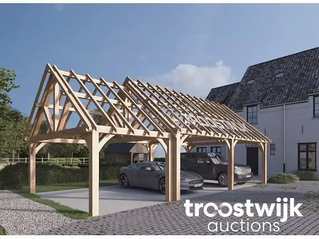 Carport fijnspar 10,5x5,5 - afbeelding 1 van  22