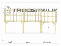 Carport fijnspar 10,5x5,5 - afbeelding 22 van  22