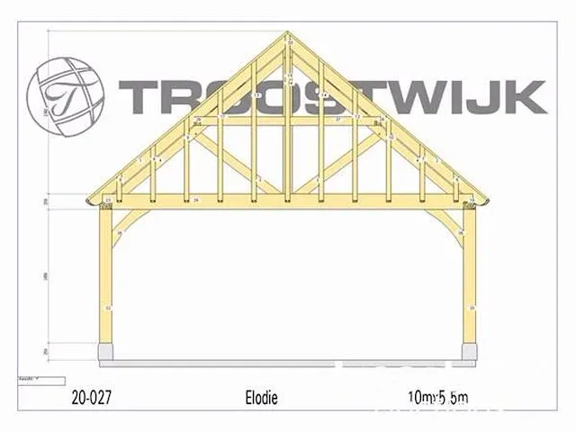 Carport fijnspar 10x5,5 - afbeelding 24 van  25