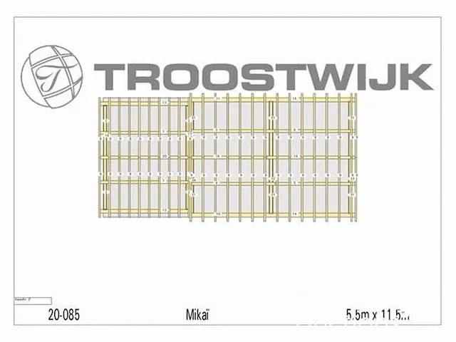 Carport fijnspar 11,5x5,5 - afbeelding 2 van  20