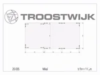 Carport fijnspar 11,5x5,5 - afbeelding 3 van  20