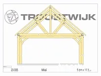 Carport fijnspar 11,5x5,5 - afbeelding 17 van  20