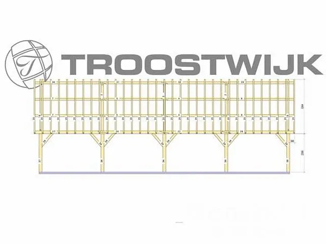 Carport fijnspar 15x6 - afbeelding 25 van  26