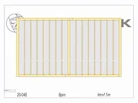 Carport fijnspar 8x4,5 - afbeelding 13 van  17