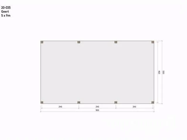 Carport fijnspar 9x5 inclusief beplanking - afbeelding 3 van  37