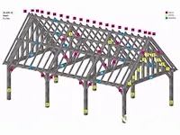 Carport fijnspar 9x5 inclusief beplanking - afbeelding 32 van  37