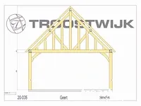 Carport fijnspar 9x5 inclusief beplanking - afbeelding 35 van  37