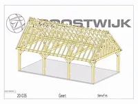 Carport fijnspar 9x5 - afbeelding 21 van  25