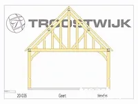 Carport fijnspar 9x5 - afbeelding 22 van  25