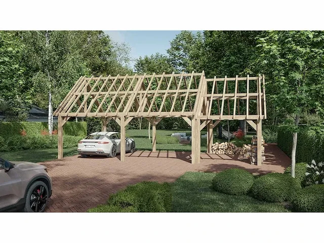 Carport (fijnspar) - afbeelding 1 van  16