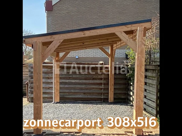 Carport voor zonnepanelen - afbeelding 1 van  2