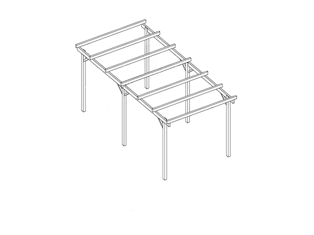Carport voor zonnepanelen - afbeelding 3 van  3