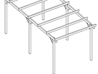 Carport voor zonnepanelen - afbeelding 2 van  2