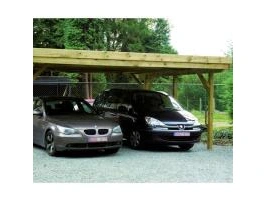 Carports en rondhout ophaling: hamont-achel