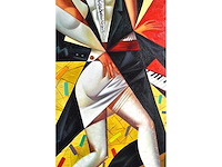 Carra – les danceurs - olie op doek - 120x90 cm - afbeelding 2 van  13