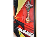 Carra – les danceurs - olie op doek - 120x90 cm - afbeelding 3 van  13