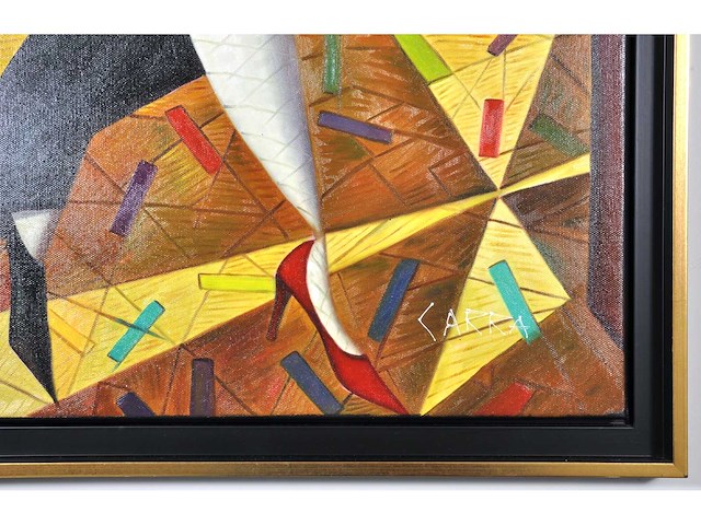 Carra – les danceurs - olie op doek - 120x90 cm - afbeelding 7 van  13