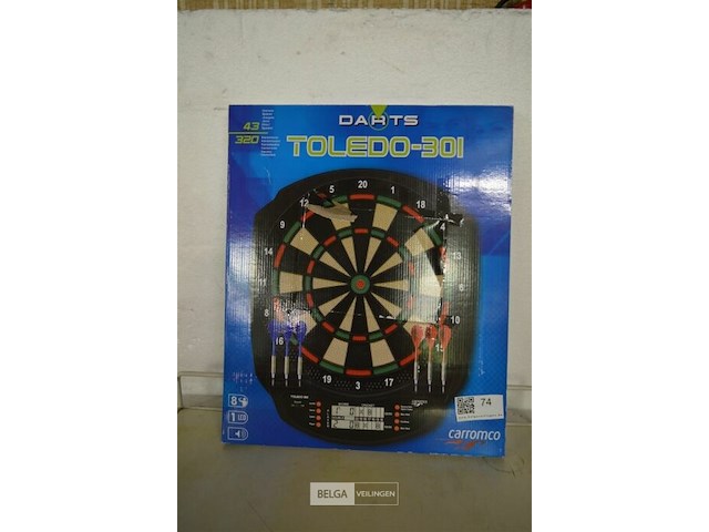 Carromco elektrisch dart blok - afbeelding 1 van  3