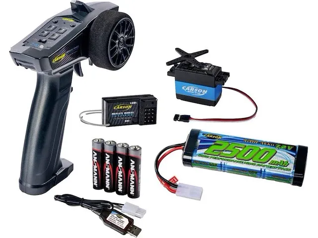 Carson rc sport rc handzender startset 2,4 ghz aantal kanalen: 2 - afbeelding 1 van  2