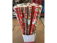 Carta natale. papier cadeauverpakking,kerst . (40x) - afbeelding 2 van  2