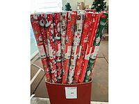 Carta natale. papier cadeauverpakking,kerst. (50x) - afbeelding 2 van  2