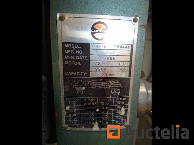 Cartool thd16 boorstatief - afbeelding 3 van  6