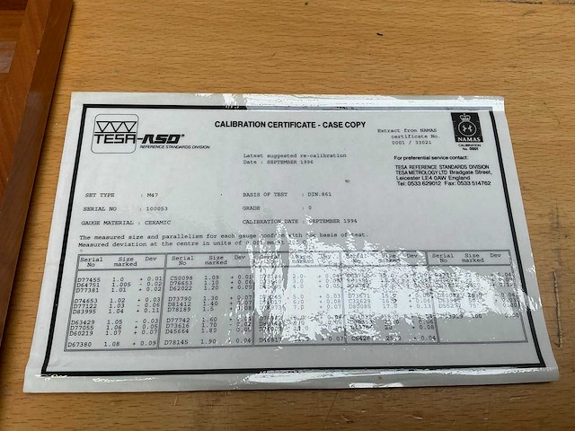 Cary le cloce acier controleblokjes - afbeelding 6 van  11