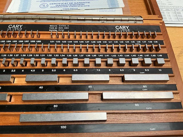 Cary le cloce acier controleblokjes - afbeelding 10 van  11