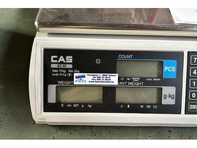 Cas electronische weegschaal - afbeelding 3 van  4