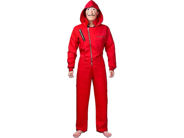 Casa de papel kostuum incl masker (xl) - afbeelding 1 van  3