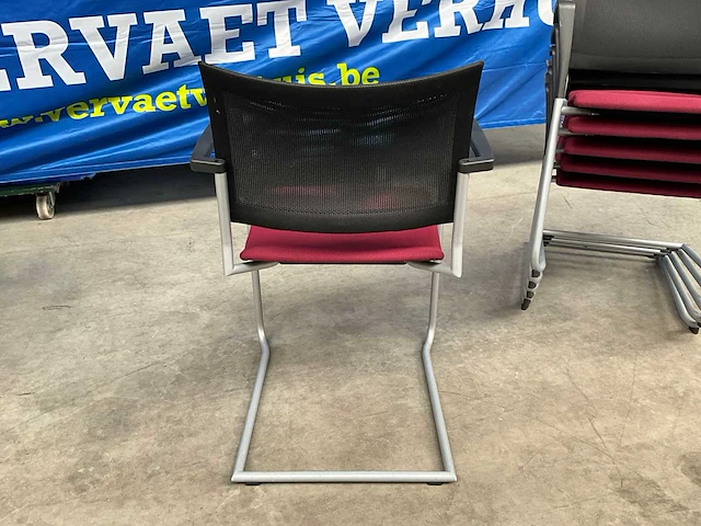 Casala feniks design vergaderstoelen (6x) - afbeelding 4 van  5
