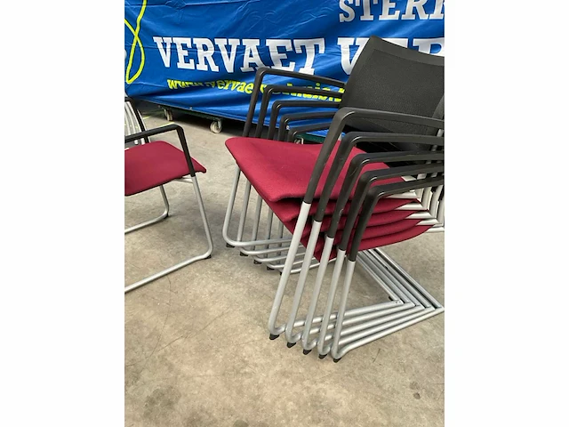 Casala feniks design vergaderstoelen (6x) - afbeelding 5 van  5