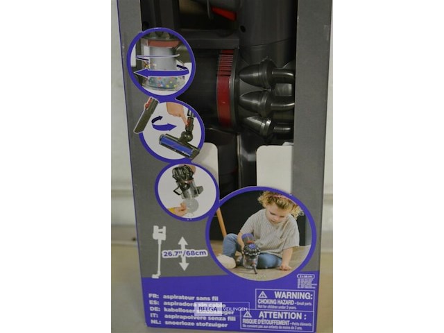 Casdon speelgoed stofzuiger - afbeelding 3 van  6