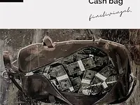 Cash bag 40x60 cm - canvas wanddecoratie - afbeelding 1 van  2