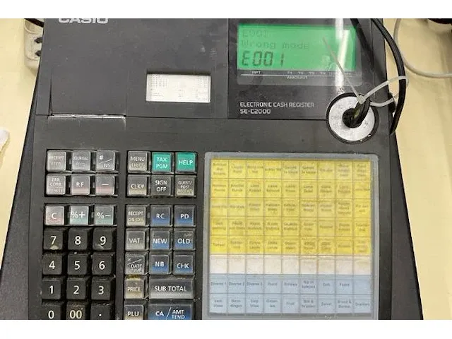 Casio electronic cash register - afbeelding 2 van  7