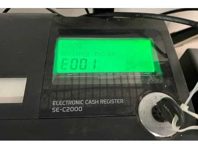 Casio electronic cashregister - afbeelding 4 van  7