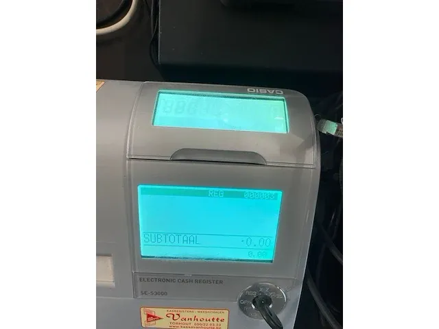 Casio kasregister - afbeelding 1 van  2
