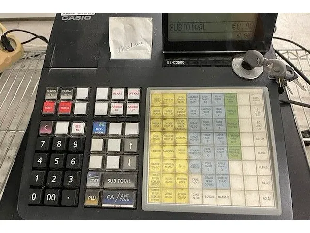 Casio kasregister - afbeelding 2 van  4