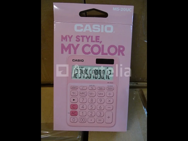 Casio ms-20uc rekenmachine op zonne-energie - afbeelding 1 van  2