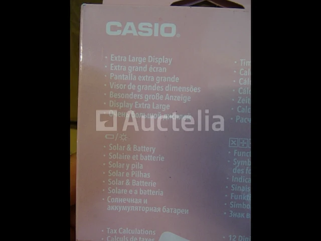 Casio ms-20uc rekenmachine op zonne-energie - afbeelding 2 van  2