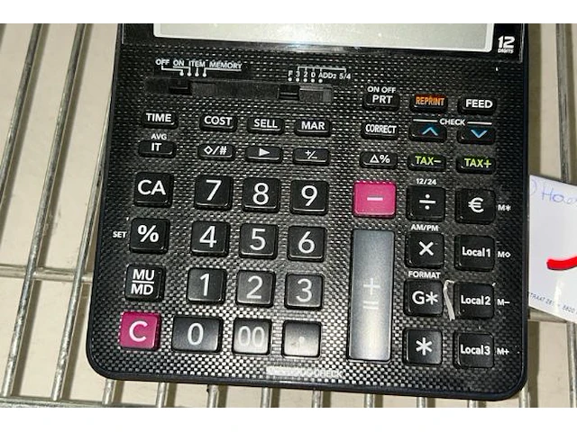 Casio print rekenmachine - afbeelding 2 van  2
