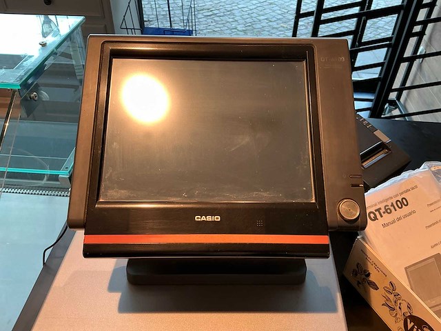 Casio qt-6100 kassa met kast - afbeelding 3 van  7